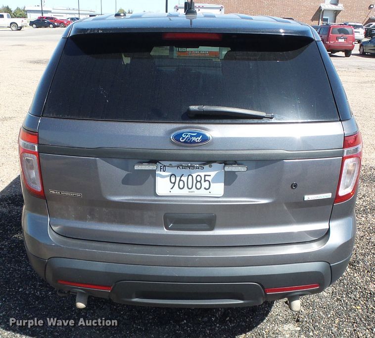 image for item DH4876 2015 Ford Explorer Police Interceptor  SUV