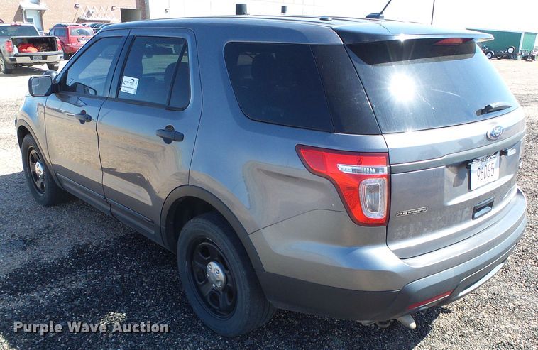 image for item DH4876 2015 Ford Explorer Police Interceptor  SUV