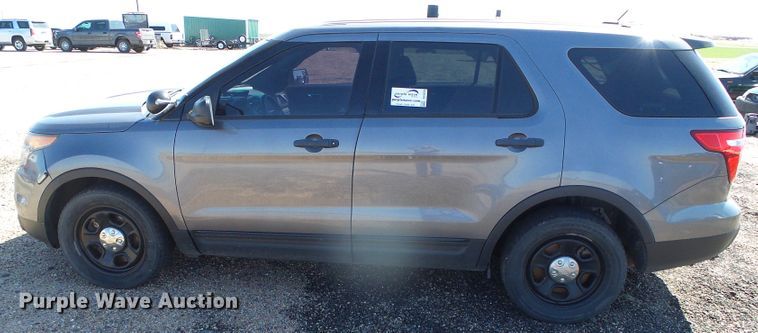 image for item DH4876 2015 Ford Explorer Police Interceptor  SUV