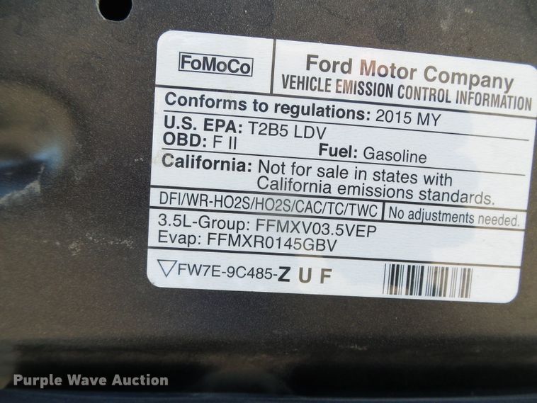 image for item DH4876 2015 Ford Explorer Police Interceptor  SUV