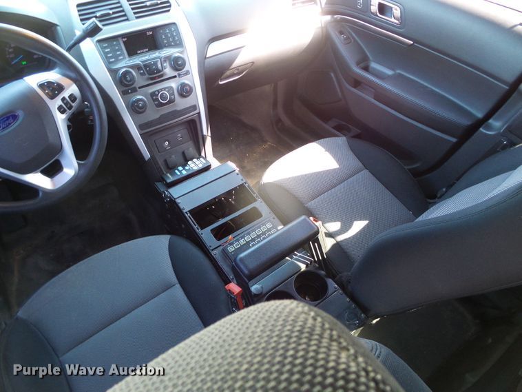 image for item DH4876 2015 Ford Explorer Police Interceptor  SUV