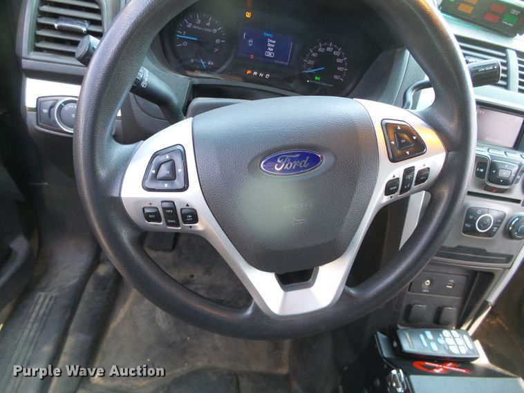 image for item DH4876 2015 Ford Explorer Police Interceptor  SUV