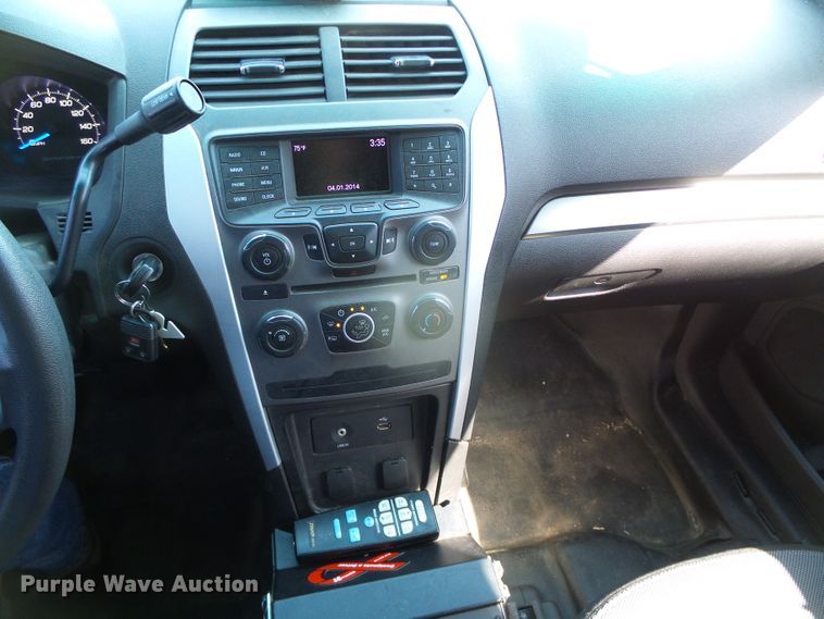 image for item DH4876 2015 Ford Explorer Police Interceptor  SUV