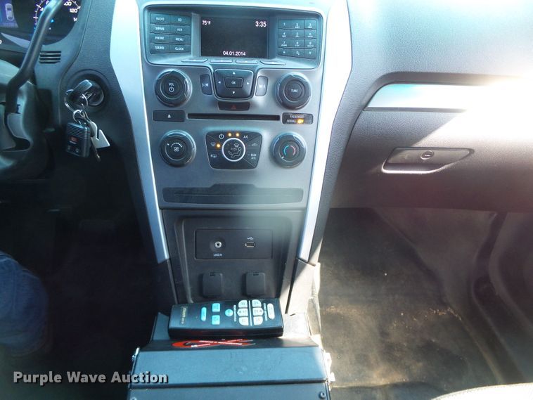 image for item DH4876 2015 Ford Explorer Police Interceptor  SUV