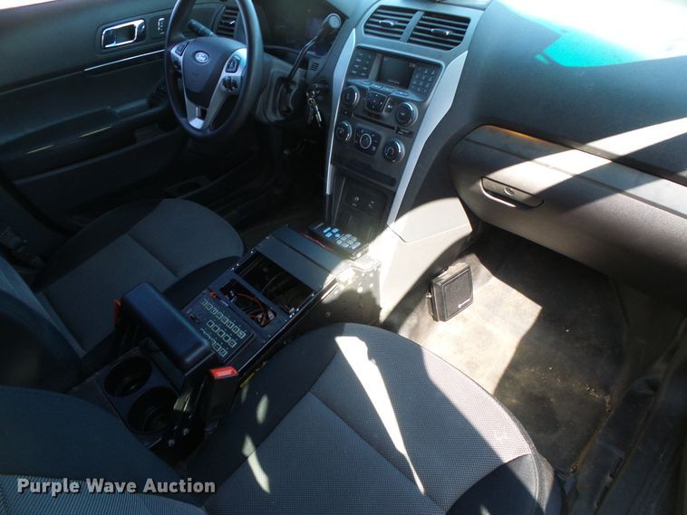 image for item DH4876 2015 Ford Explorer Police Interceptor  SUV