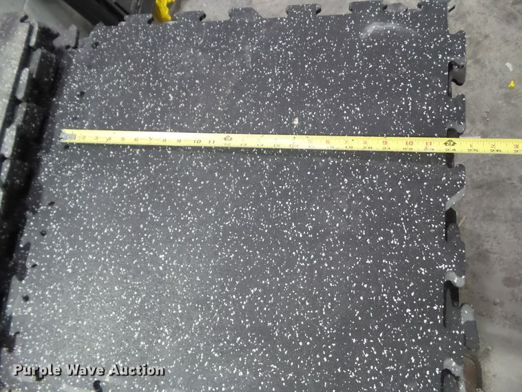 image for item EM9963 Inter-locking rubber exercise flooring