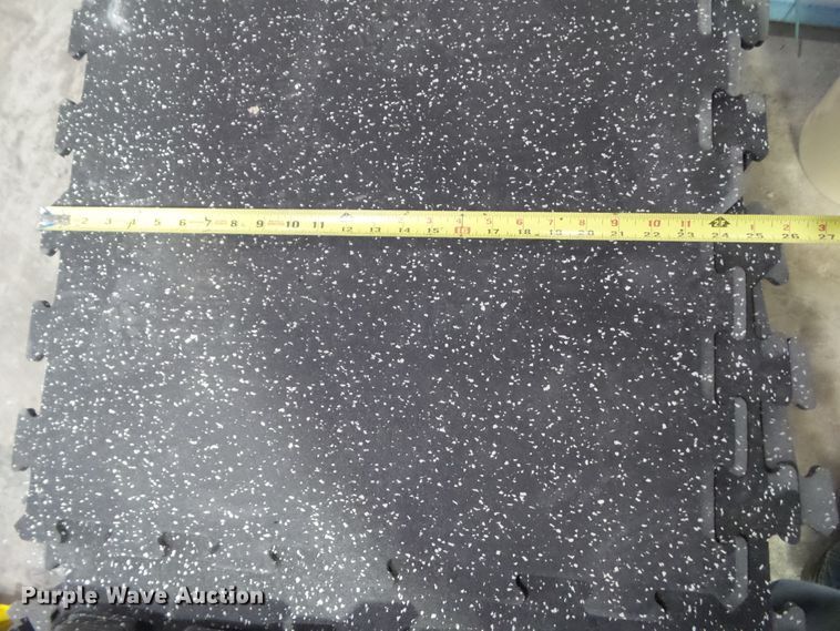 image for item EM9963 Inter-locking rubber exercise flooring