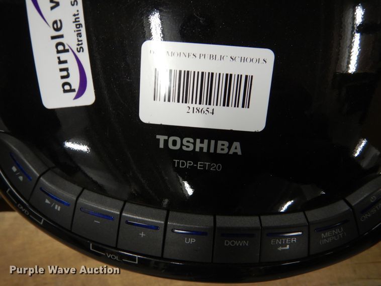 image for item FU9157 Toshiba TDP-ET20 DVD projector
