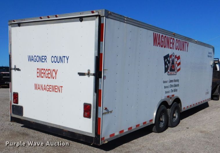 image for item GD9094 2004 Shelby enclosed cargo trailer