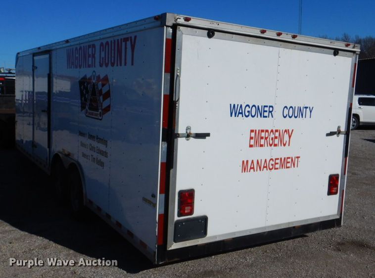 image for item GD9094 2004 Shelby enclosed cargo trailer