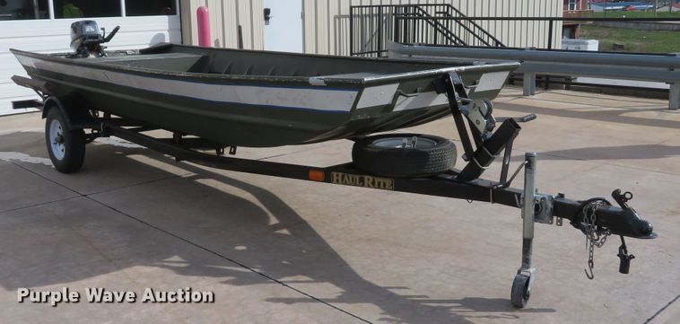 image for item GI9164 2005 Alumacraft 1648 jon boat