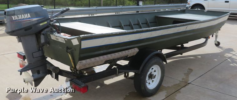 image for item GI9164 2005 Alumacraft 1648 jon boat