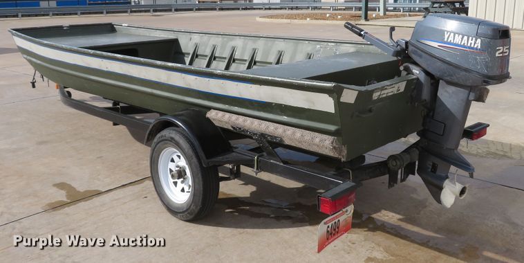 image for item GI9164 2005 Alumacraft 1648 jon boat