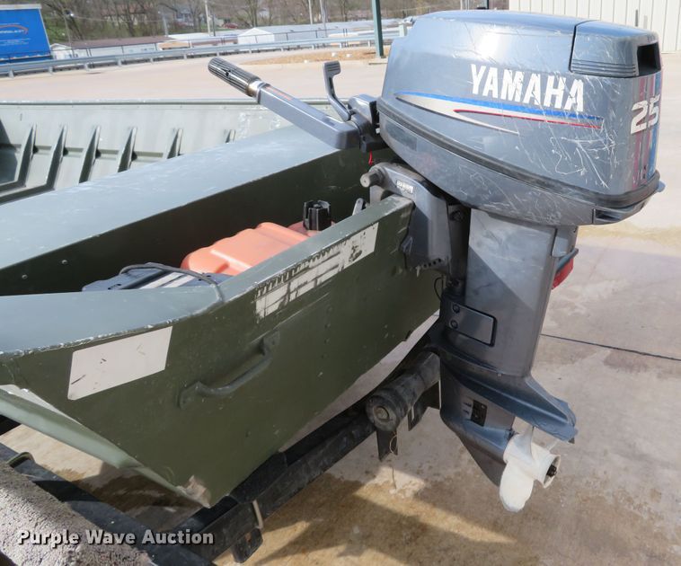 image for item GI9164 2005 Alumacraft 1648 jon boat