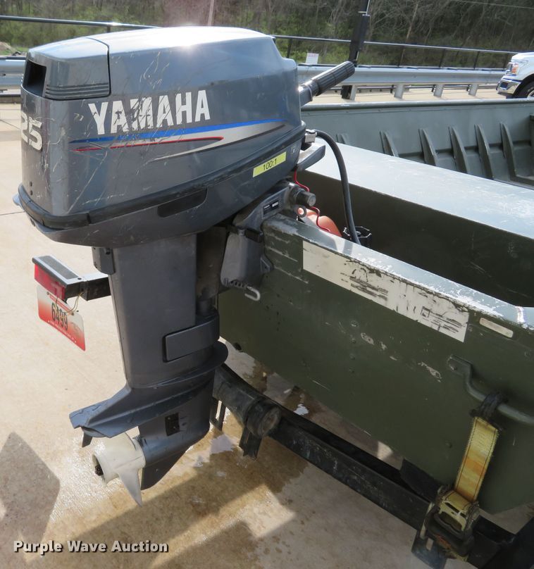 image for item GI9164 2005 Alumacraft 1648 jon boat