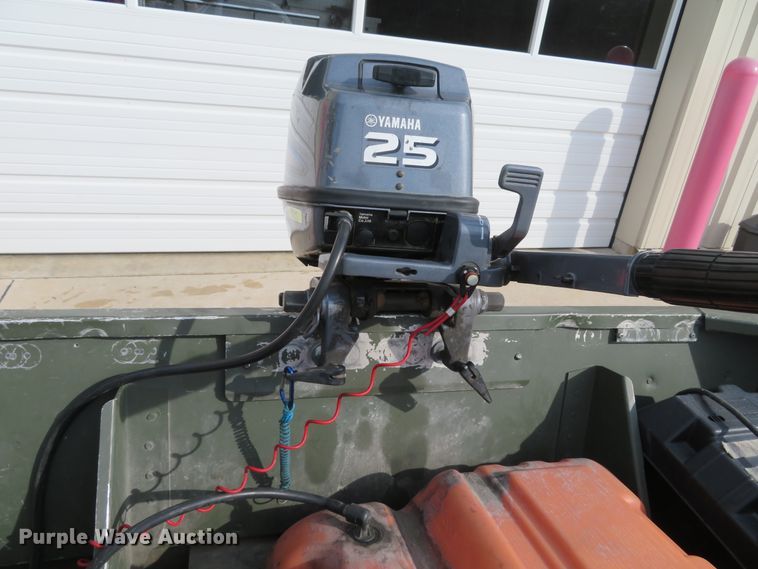 image for item GI9164 2005 Alumacraft 1648 jon boat