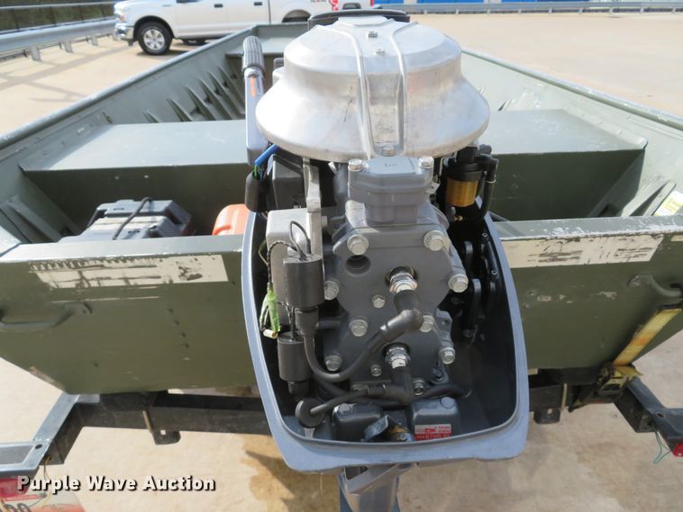 image for item GI9164 2005 Alumacraft 1648 jon boat