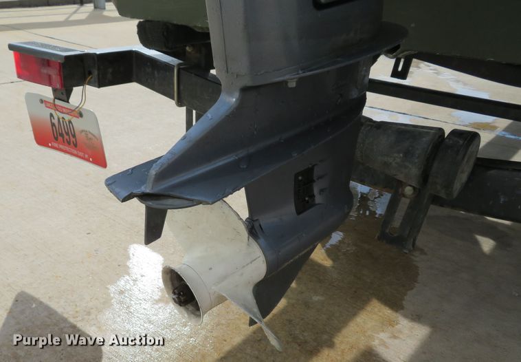 image for item GI9164 2005 Alumacraft 1648 jon boat