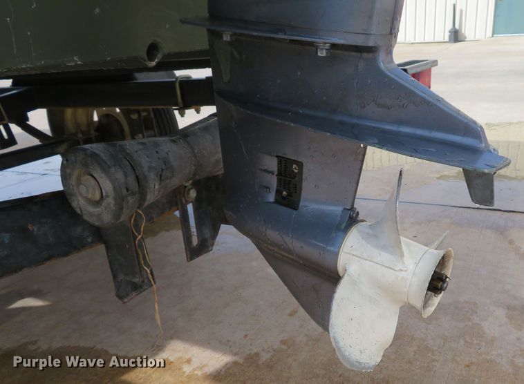 image for item GI9164 2005 Alumacraft 1648 jon boat