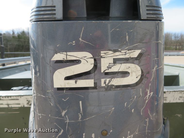 image for item GI9164 2005 Alumacraft 1648 jon boat