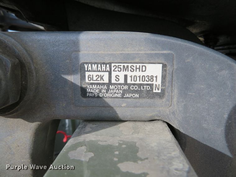 image for item GI9164 2005 Alumacraft 1648 jon boat