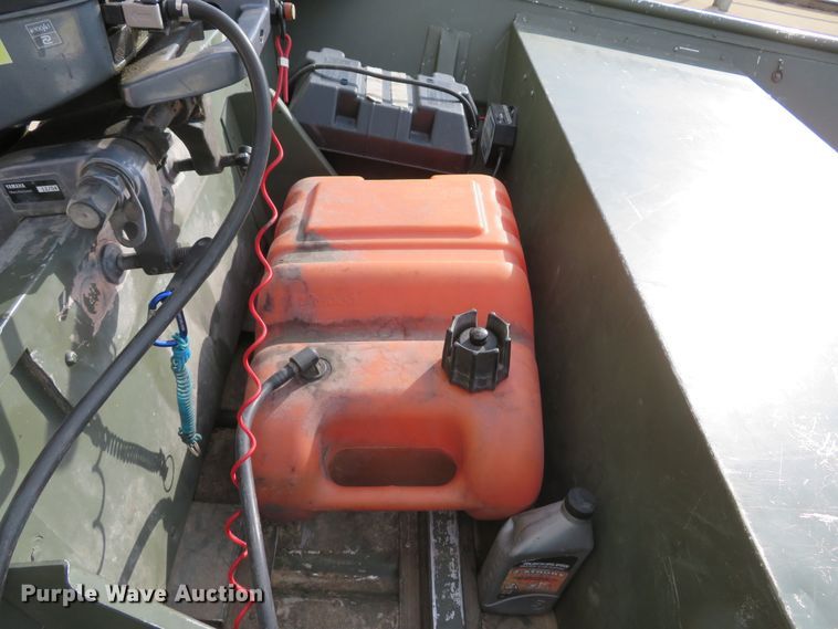 image for item GI9164 2005 Alumacraft 1648 jon boat