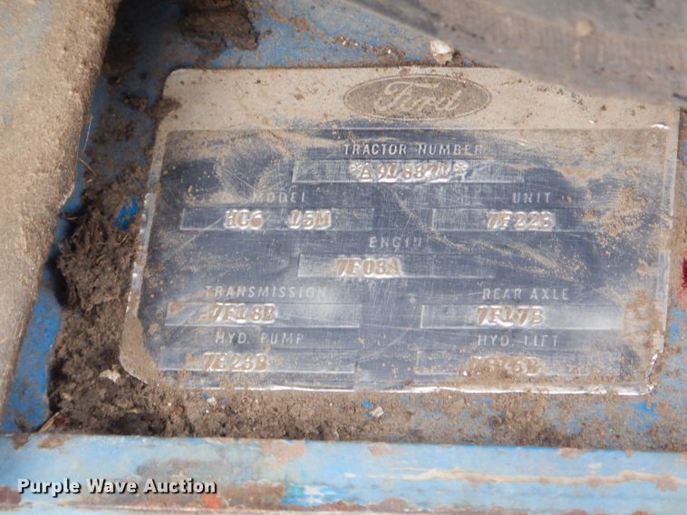 image for item GP9031 1987 Ford TW-25 tractor