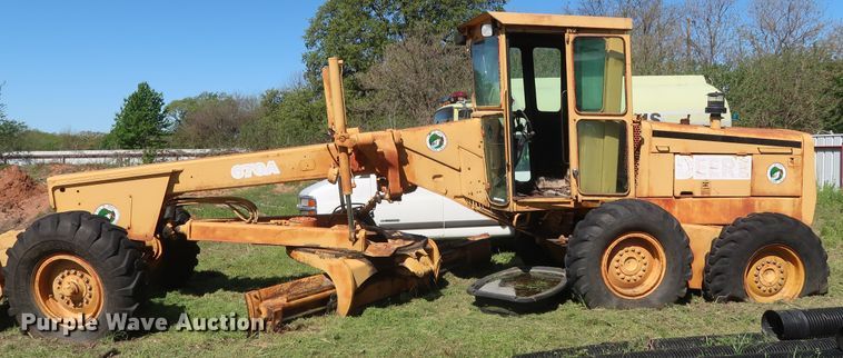 image for item GS9801 John Deere 760A motor grader