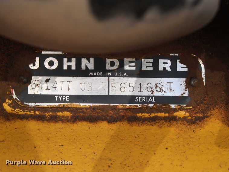 image for item GS9801 John Deere 760A motor grader