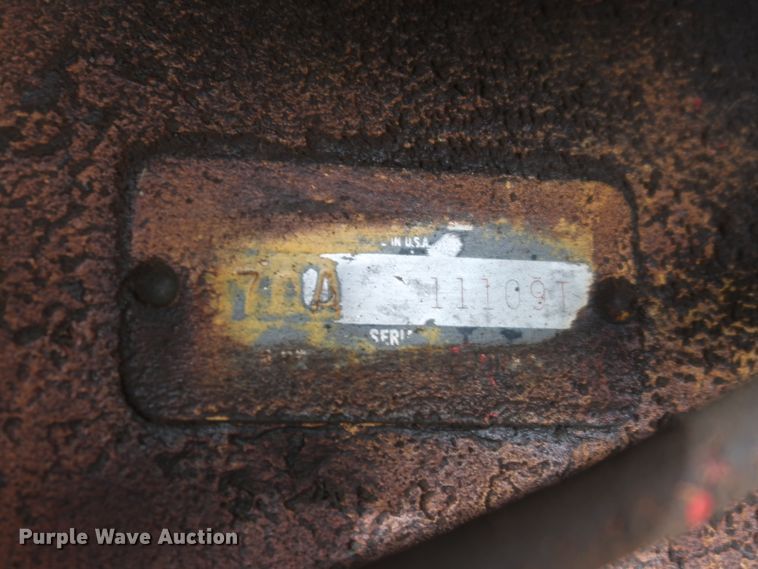 image for item GS9801 John Deere 760A motor grader