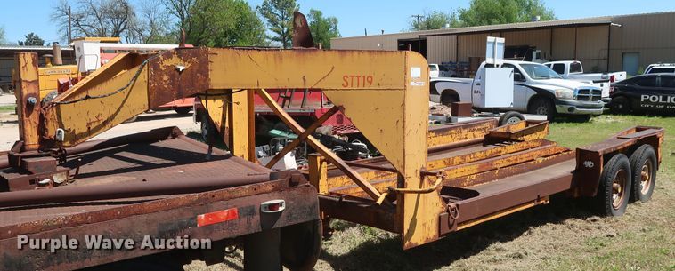 image for item GS9806 1984 Belshe T-2GN equipment trailer