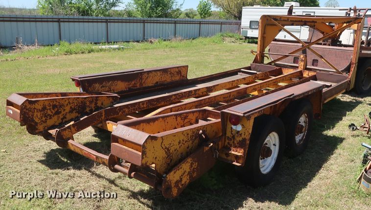 image for item GS9806 1984 Belshe T-2GN equipment trailer