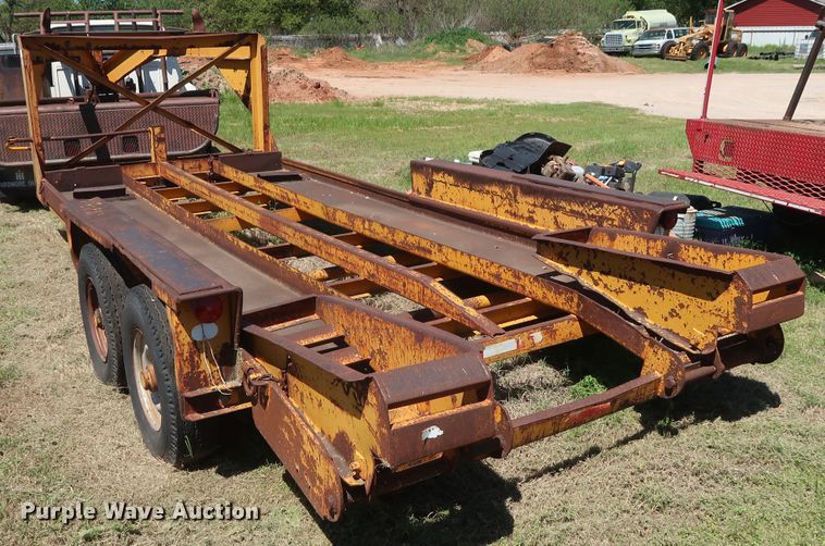 image for item GS9806 1984 Belshe T-2GN equipment trailer