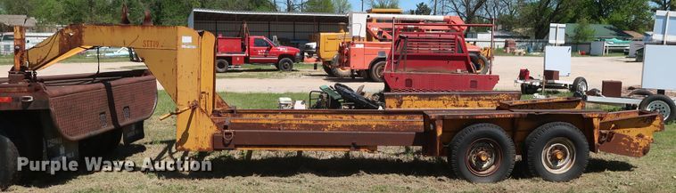 image for item GS9806 1984 Belshe T-2GN equipment trailer