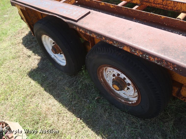 image for item GS9806 1984 Belshe T-2GN equipment trailer