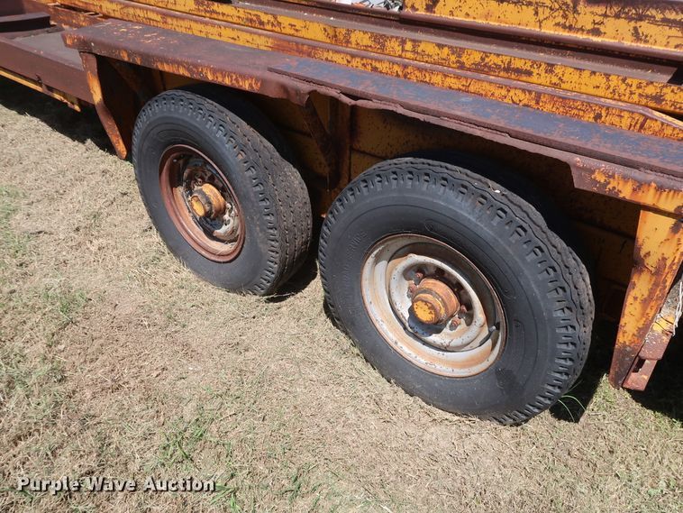 image for item GS9806 1984 Belshe T-2GN equipment trailer