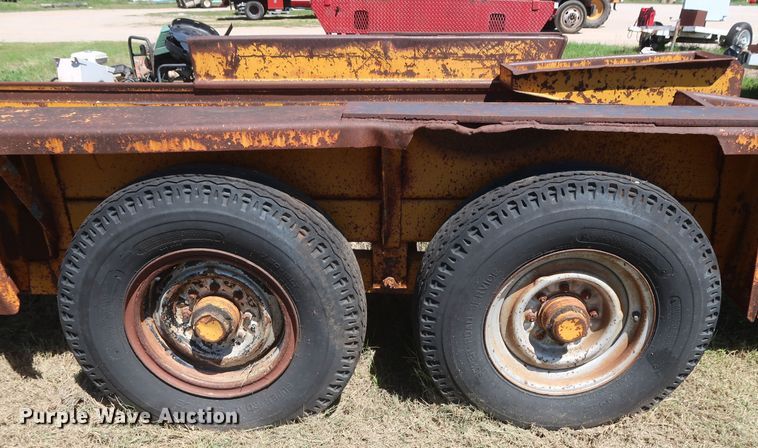 image for item GS9806 1984 Belshe T-2GN equipment trailer