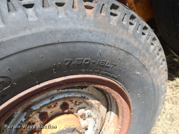 image for item GS9806 1984 Belshe T-2GN equipment trailer