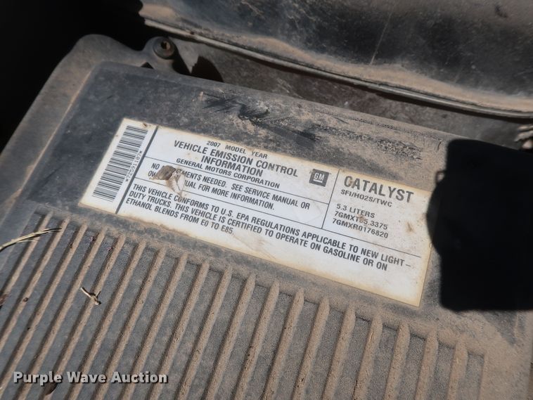 image for item GS9817 2007 Chevrolet Silverado 1500  Ext. Cab pickup truck