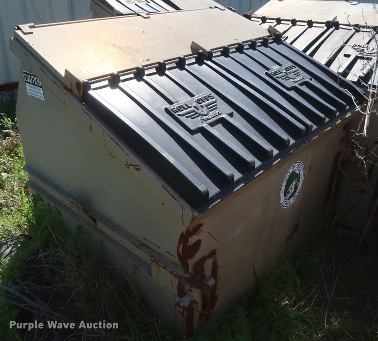 image for item GS9820 (6) roll-off refuse containers