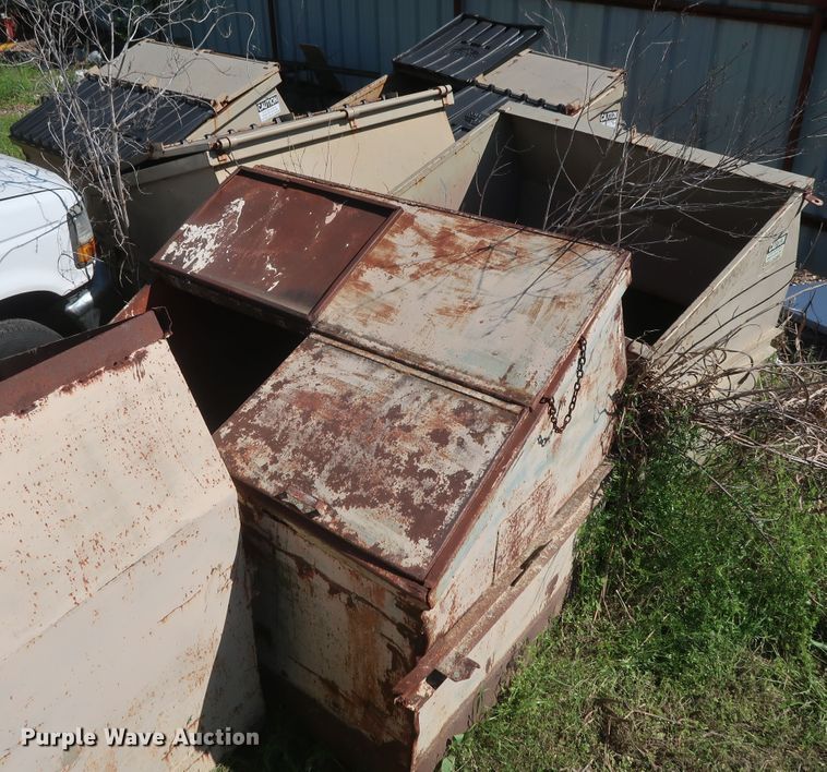 image for item GS9820 (6) roll-off refuse containers