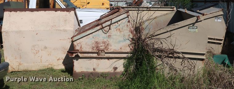 image for item GS9820 (6) roll-off refuse containers