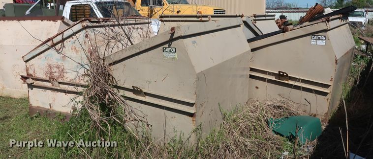 image for item GS9820 (6) roll-off refuse containers