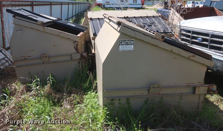 image for item GS9820 (6) roll-off refuse containers