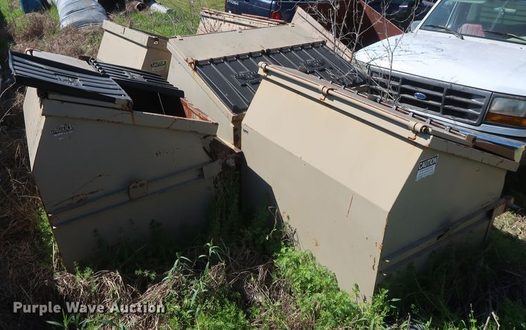 image for item GS9820 (6) roll-off refuse containers