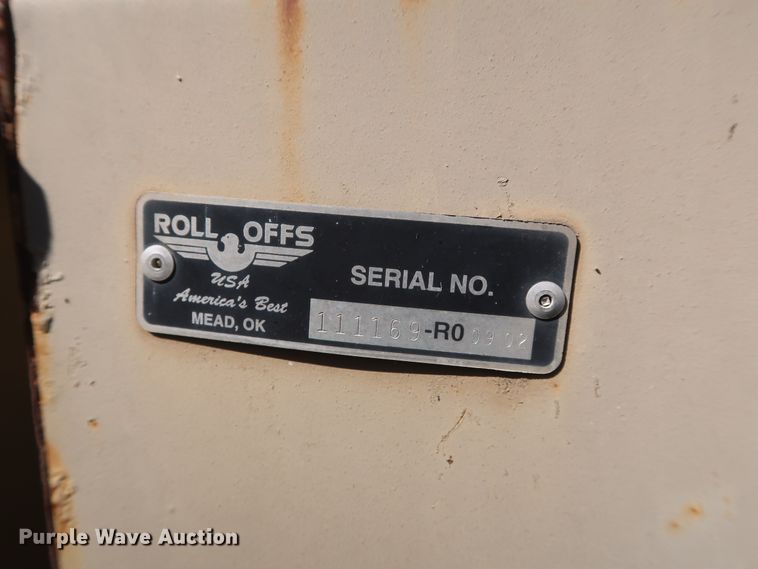 image for item GS9820 (6) roll-off refuse containers