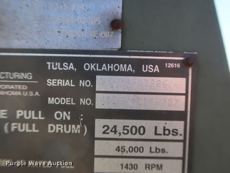 image for item GS9822 DP 53724 winch