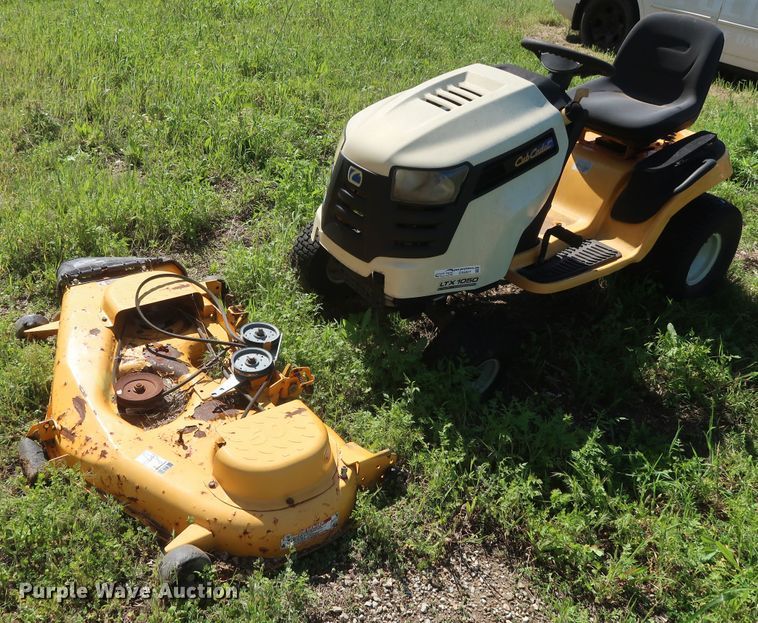 image for item GS9827 Cub Cadet LTX1050 lawn mower