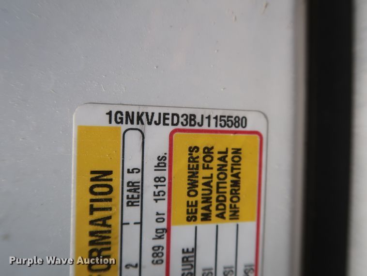 image for item GS9831 2011 Chevrolet Traverse  SUV