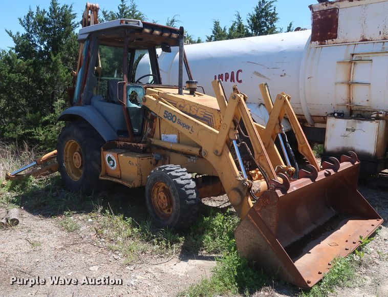 image for item GS9835 1995 Case 580 Super L  backhoe